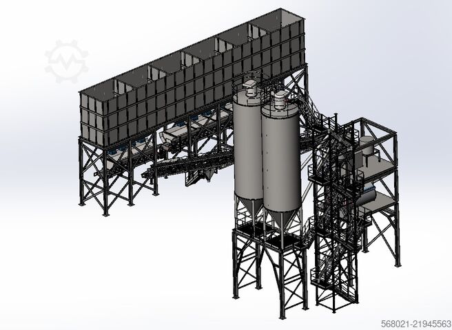Concrete batching plant BHS Sonthofen DKX 3.0