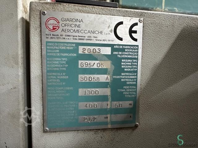 Walzenauftragsmaschinen Giardina G95/05 2003 Giardina G95/05