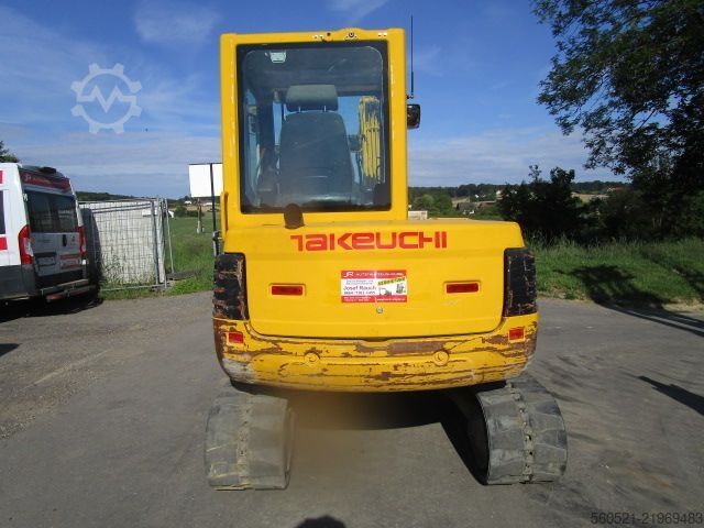 Mini excavators Takeuchi TB 250 POWERTILT + Schnellwechsler + 3 Löffel