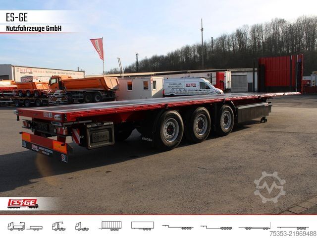 Working platform semitrailer KÖGEL Multi Chassis, verstärkt