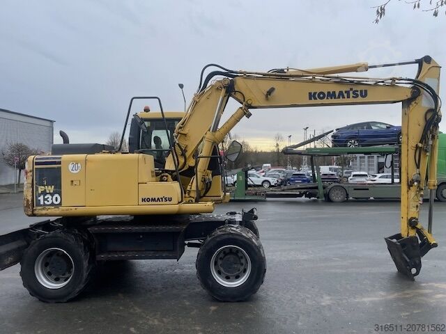 Mobilbagger Komatsu PW130-7K