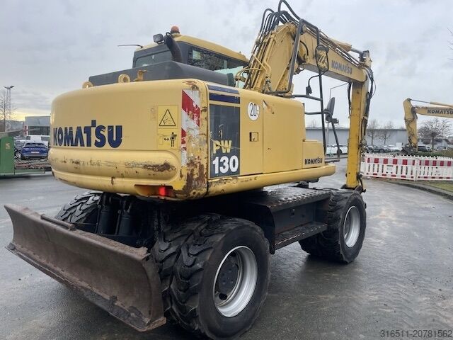 Mobilbagger Komatsu PW130-7K