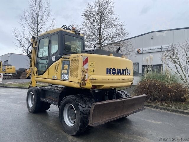 Mobilbagger Komatsu PW130-7K
