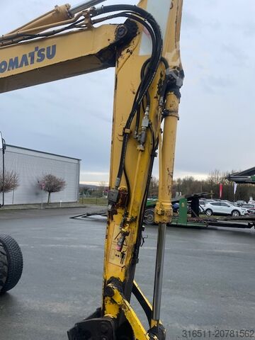 Mobilbagger Komatsu PW130-7K