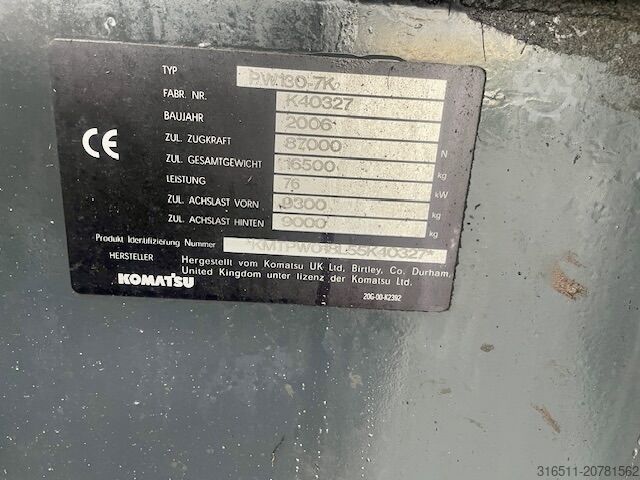 Mobilbagger Komatsu PW130-7K