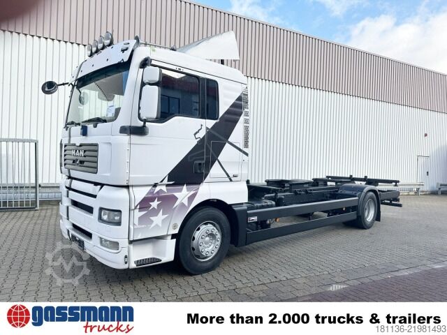 Swap body truck MAN TGA 18.350 4x2 LL, Fahrschulausstattung