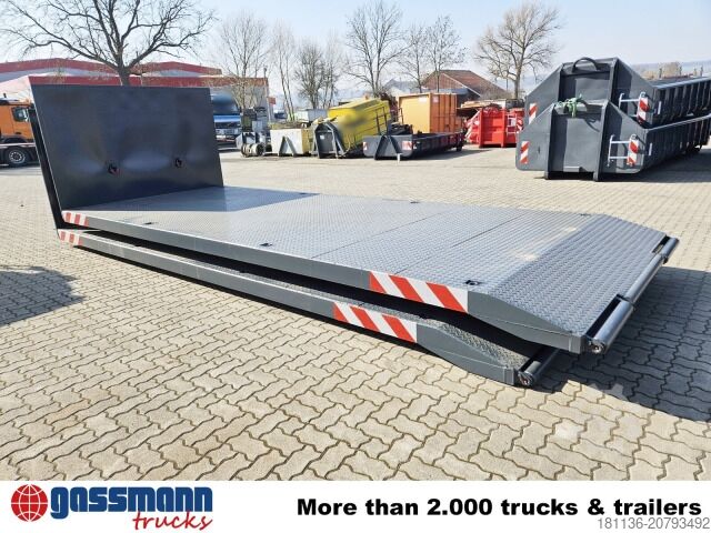 Abrollcontainer  Abrollplattform 6.000mm, 2x vorhanden