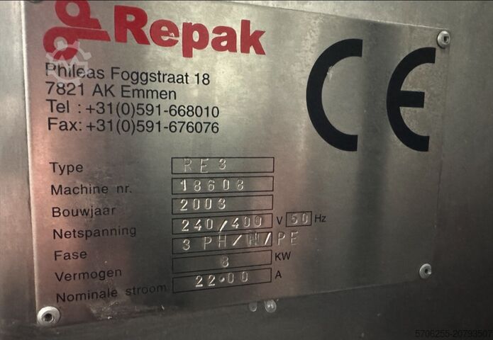Repak RE3 Thermoformer 2x 5 kg Repak RE3