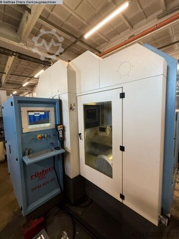 Bearbeitungszentrum - Vertikal RÖDERS RFM 600 DS