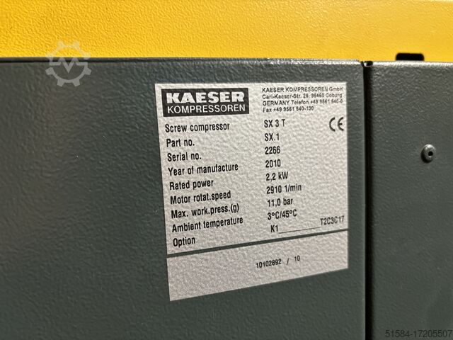 Schraubenkompressor Kaeser SX3T