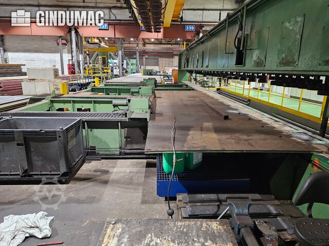 Blechbearbeitungsmaschine GRABENER Single-sided sheet metal edge milling machine