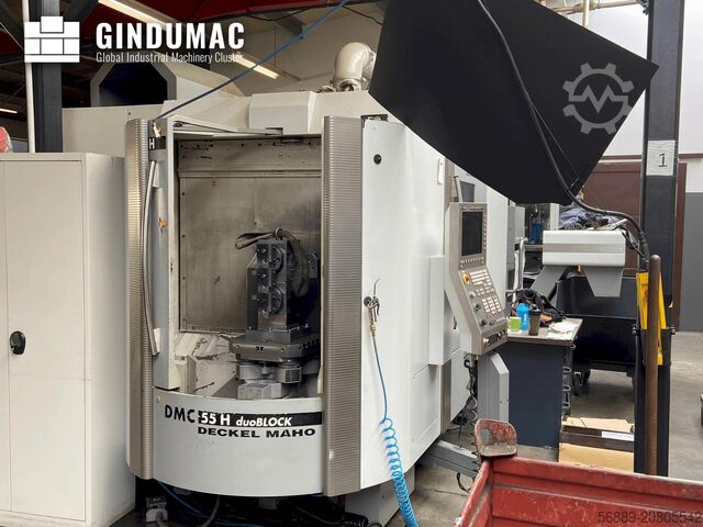 Horizontal-Bearbeitungszentrum DECKEL MAHO DMC 55H duoBlock (2007)