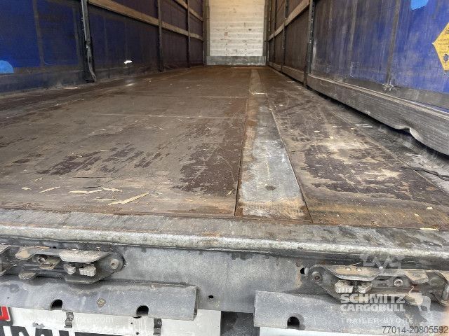 Open semitrailer with tarp Schmitz Cargobull Curtainsider Coil