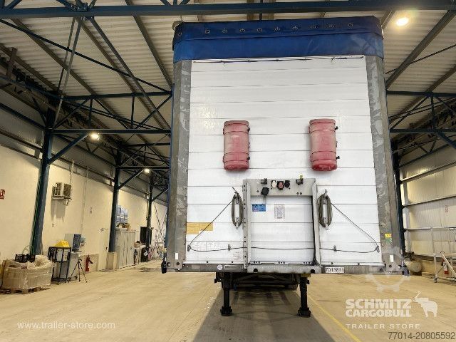 Open semitrailer with tarp Schmitz Cargobull Curtainsider Coil