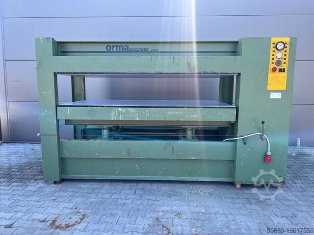 Veneer press Ormamacchine 2500x1300mm