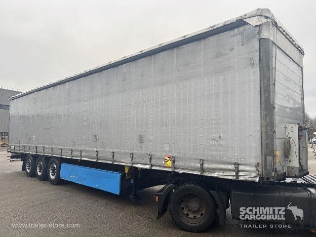 Auflieger mit Pritsche & Plane Schmitz Cargobull Semitrailer Curtainsider Standard