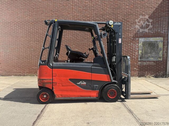 Electric 4-wheel forklift Linde E25HL-01/600