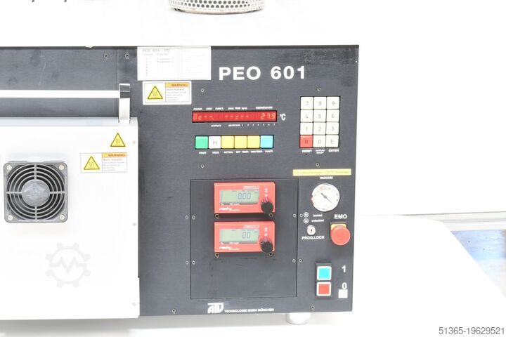Tabletop quartz tube furnace ATV Techologie GmbH PEO 601