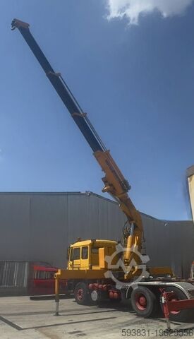 MAN with 15t all-terrain crane MAN 25.502 6x4