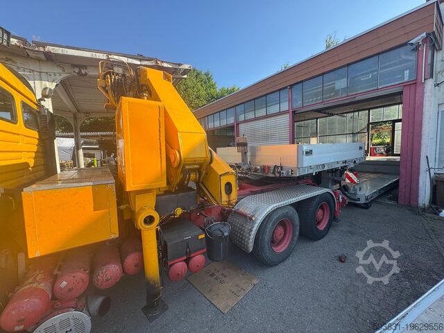 MAN with 15t all-terrain crane MAN 25.502 6x4