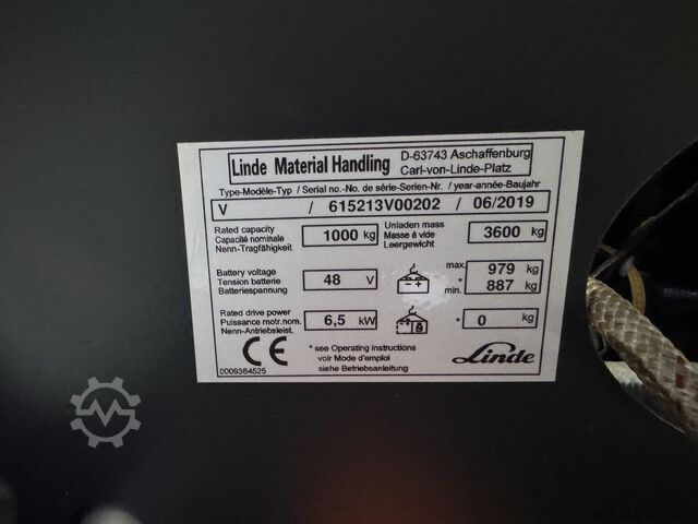 V (5213) Triplex FFL !! LINDE V  ( 5213 )  Triplex FFL !!