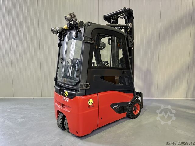 E 16 - 386 / 02 Evo - Atex Proplan EX 2G / Zone 1 * Triplex FFL !! NEUE Batterie !! LINDE E 16 - 386 / 02 Evo - Atex Proplan EX 2G / Zone 1 * Triplex FFL !! NEW battery !!