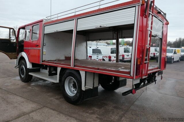 Feuerwehrfahrzeug mercedes-benz 1017 AF Feuerwehrwagen AHK Einzelbereifung Rückfahrkamera