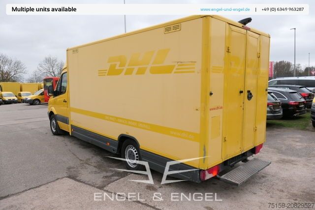 Box van mercedes-benz SPRINTER 310 CDI MAXI EURO-5 KOFFER REGALE KAMERA DURCHGANG