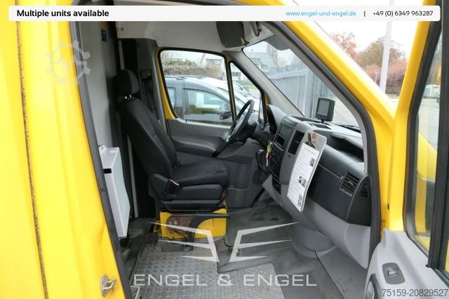 Box van mercedes-benz SPRINTER 310 CDI MAXI EURO-5 KOFFER REGALE KAMERA DURCHGANG