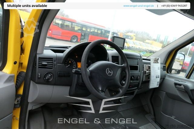 Box van mercedes-benz SPRINTER 310 CDI MAXI EURO-5 KOFFER REGALE KAMERA DURCHGANG