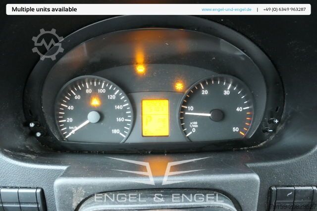 Box van mercedes-benz SPRINTER 310 CDI MAXI EURO-5 KOFFER REGALE KAMERA DURCHGANG