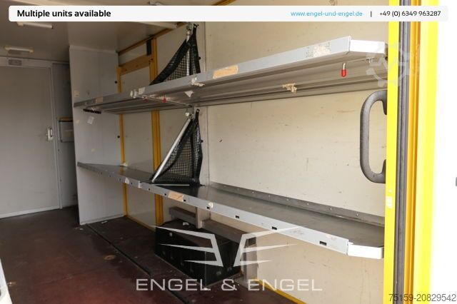 Box van mercedes-benz SPRINTER 310 CDI MAXI EURO-5 KOFFER REGALE KAMERA DURCHGANG