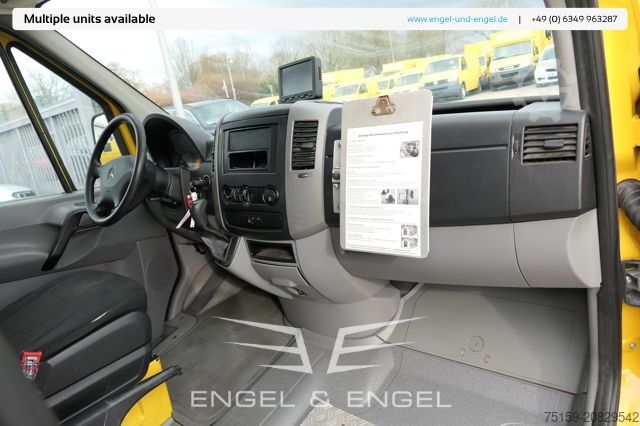 Box van mercedes-benz SPRINTER 310 CDI MAXI EURO-5 KOFFER REGALE KAMERA DURCHGANG