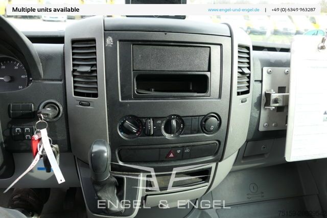 Box van mercedes-benz SPRINTER 310 CDI MAXI EURO-5 KOFFER REGALE KAMERA DURCHGANG
