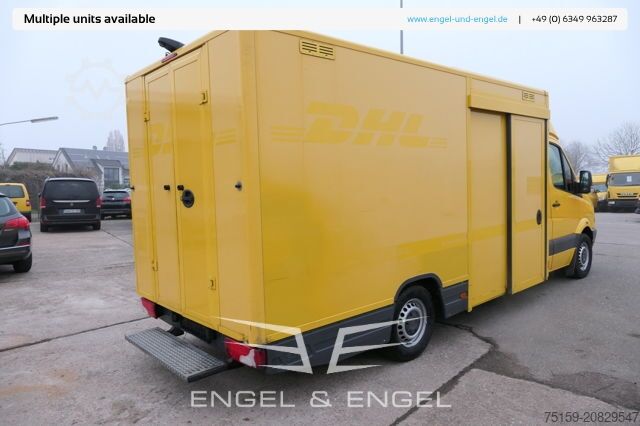 Transporter mit Koffer mercedes-benz SPRINTER 310 CDI MAXI EURO-5 KOFFER DURCHGANG REGALE KAMERA SERVICE