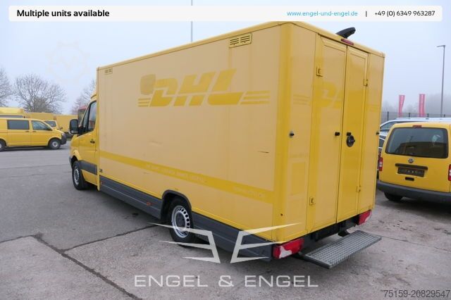 Transporter mit Koffer mercedes-benz SPRINTER 310 CDI MAXI EURO-5 KOFFER DURCHGANG REGALE KAMERA SERVICE