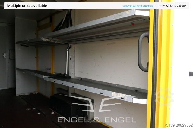 Transporter mit Koffer mercedes-benz SPRINTER 310 CDI MAXI EURO-5 KOFFER DURCHGANG REGALE KAMERA SERVICE