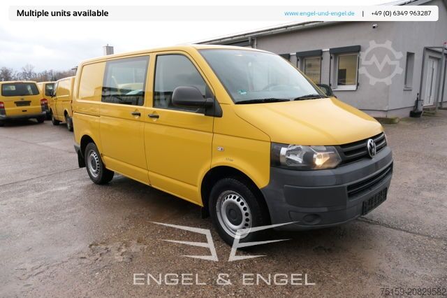 Kastenwagen Volkswagen T5 Transporter 2.0 TDI 2xSCHIEBETÜR PARKTRONIK EURO-5 CoC