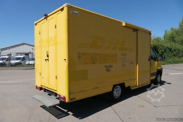 Transporter mit Koffer iveco Daily 35 S11 C30C AUTOMATIK KAMERA MAXI Regale DURCHGANG
