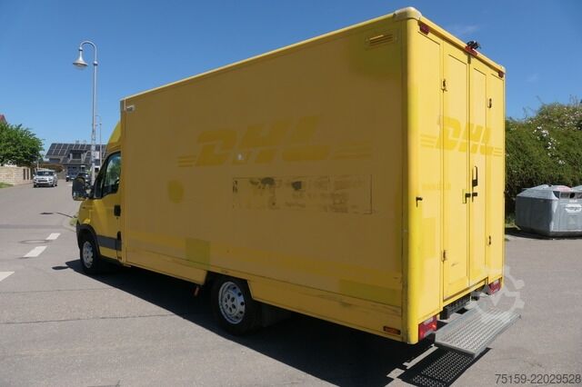 Transporter mit Koffer iveco Daily 35 S11 C30C AUTOMATIK KAMERA MAXI Regale DURCHGANG
