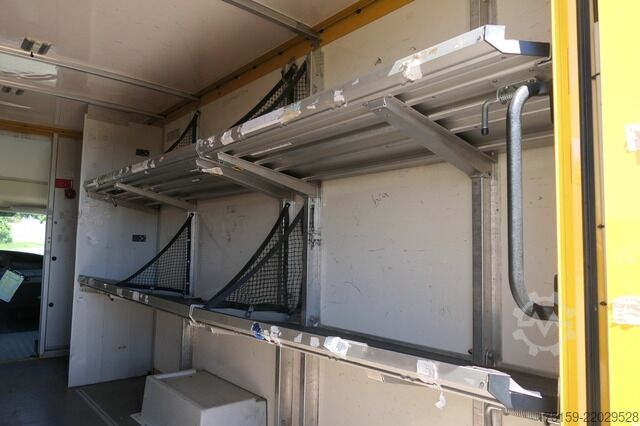 Transporter mit Koffer iveco Daily 35 S11 C30C AUTOMATIK KAMERA MAXI Regale DURCHGANG