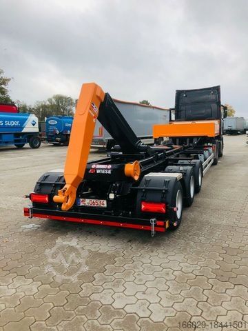 Auflieger Auflieger Abrollkipper Hakenlift Hookliftloader