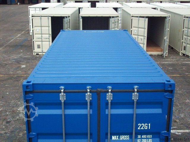 Auflieger-Wechselfahrgestell 20ft 10ft 8 ft Seecontainer NEUWERTIG Miete