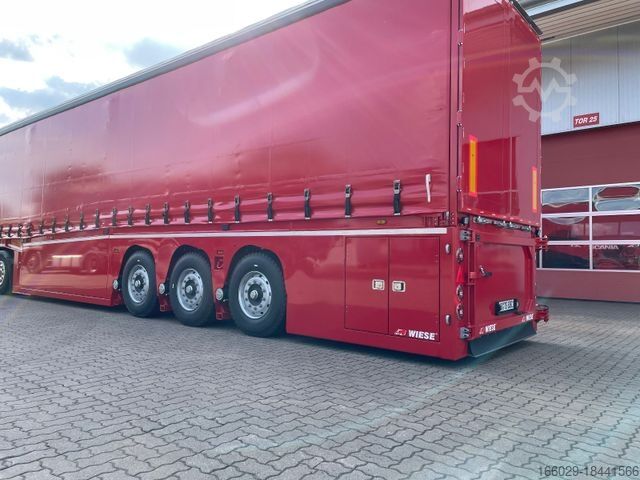 Tieflader-Sattelauflieger Innenlader Zwischenlader Gabelstaplertransporter