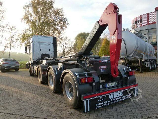 Auflieger-Wechselfahrgestell Auflieger Abrollkipper Hakenlift Agrarausführung