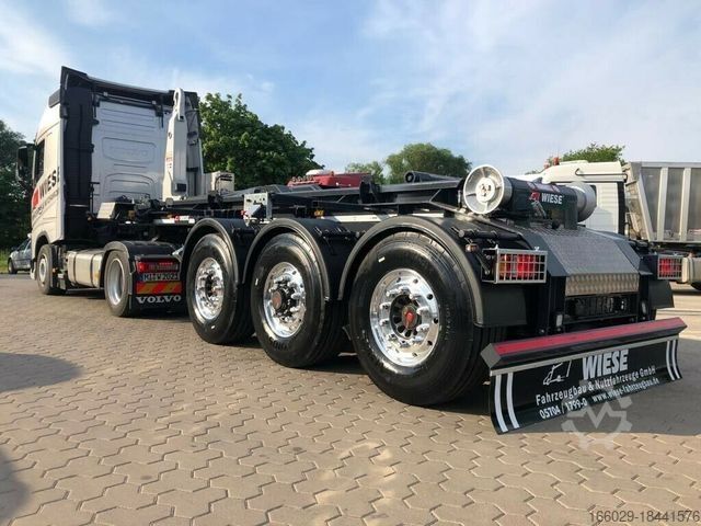 Auflieger-Wechselfahrgestell Auflieger Abrollkipper Hakenlift Agrarausführung