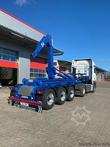 Auflieger-Wechselfahrgestell Auflieger Abrollkipper Hakenlift Agrarausführung