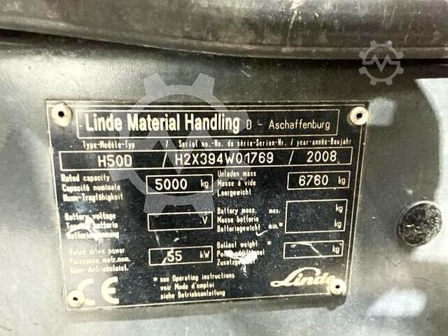 Gabelstapler Linde H 50 D (394)