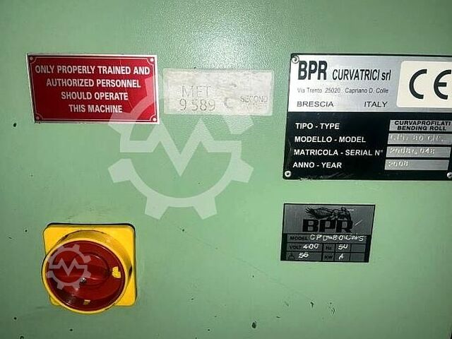 Profilbiegemaschine BPR CPD 80 CNC