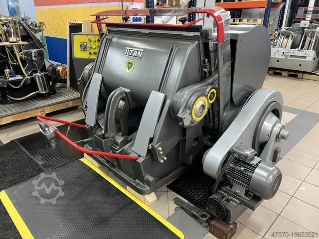 Die cutting machine, tiegel Erba Titan Model 3 die cutter Format: 830×1200